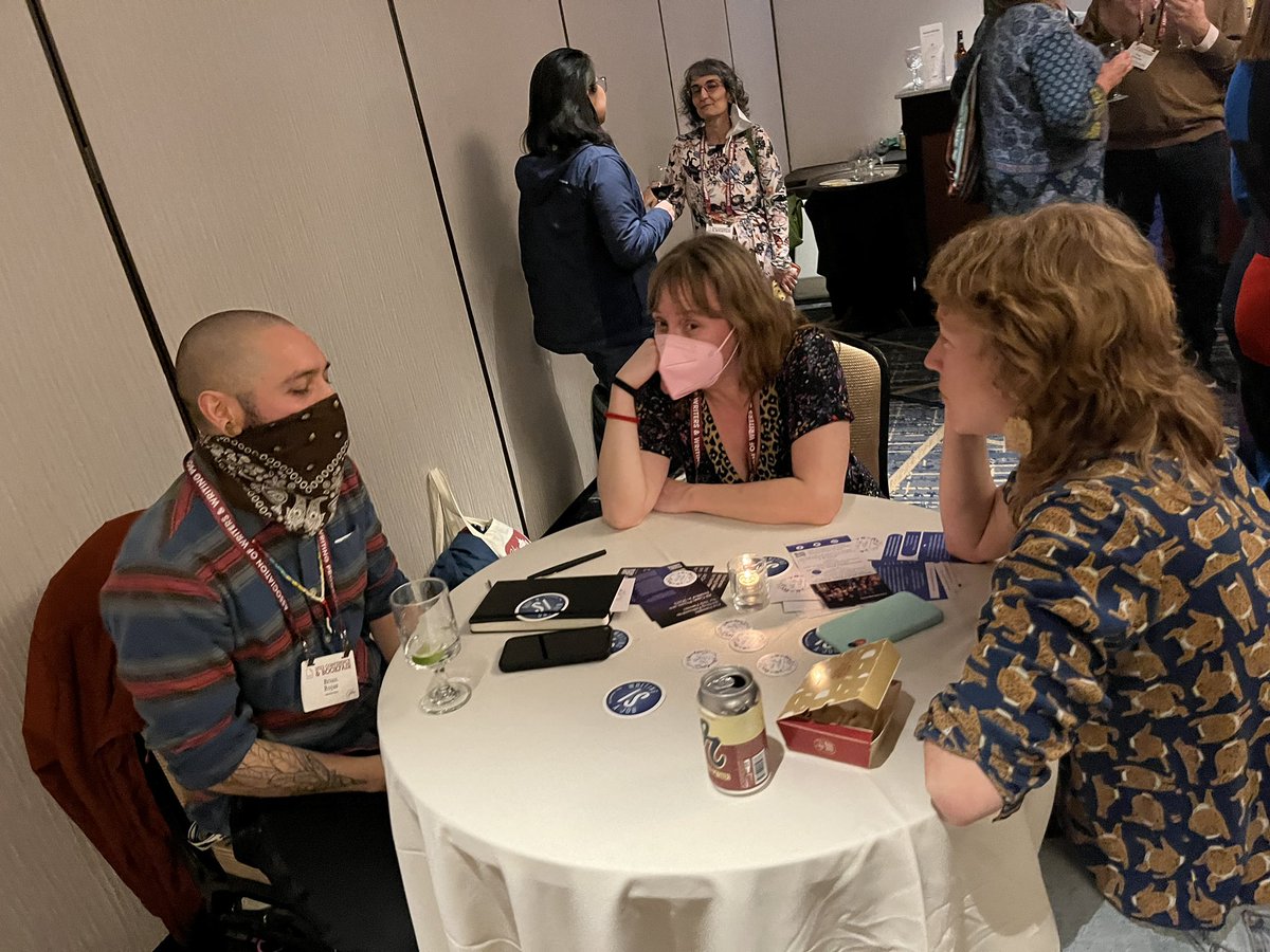 PenParentis's tweet photo. Thank you all for coming out tonight! What a great turnout and wow you guys cover the map on everything! We were proud to host you! Follow @mmdevoe and @chrischiu13 and @SMaternum for more! #awp23 #awp2023 #awp https://t.co/Xxi4wd8gbw