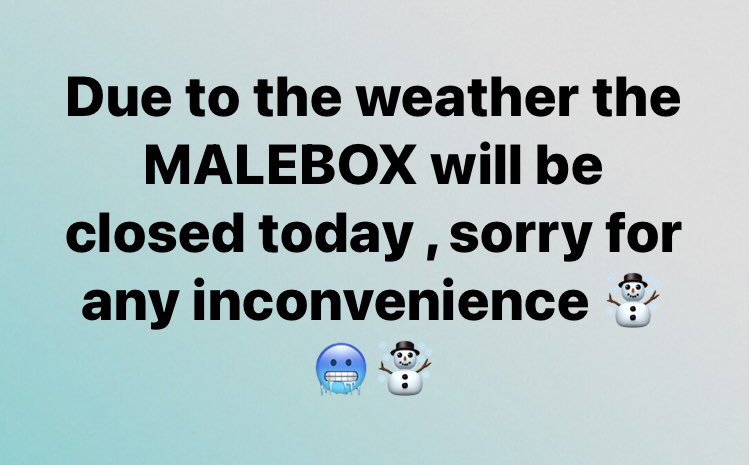 the male box tweet media