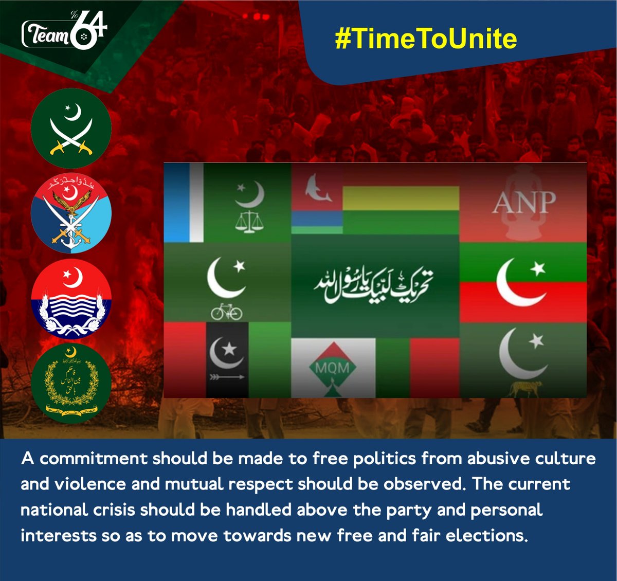 The diversity among us can be a source of strength, as long as we utilize it to bring us together instead of driving us apart. We should appreciate our distinctions while also acknowledging our shared legacy and collective objectives.

#TimeToUnite