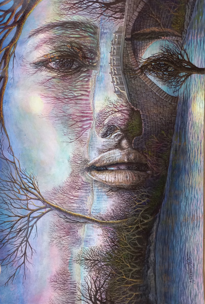 jorge_nazabal's tweet photo. My Most Recent Painting: The Beautiful Yesterday from My Tomorrow, Acrylic / Cardboard, 31, 6 x 47 cm.  Ignacio Nazabal, March, 2023.
#sunset #surrealism #art #acrylicpainting #China #cubanartist #imaginationart #opticalillusion #IgnacioNazabal https://t.co/E6pjtPtlHJ