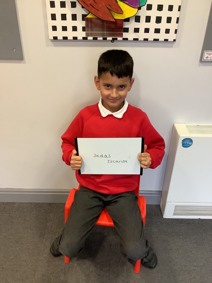 In RE this week, 4ZH have been exploring the role of Judas in the Easter story and how betrayal might feel. We were asking questions of Judas and thinking about the reasons behind his actions #teamstphilips #StPhilipsCEAP