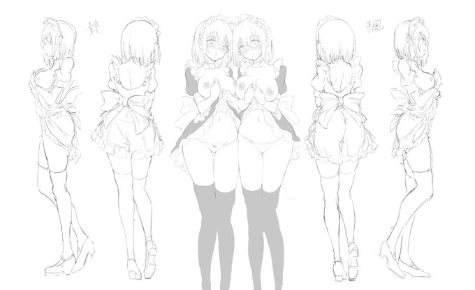 前から見たら表紙の姉妹😍 