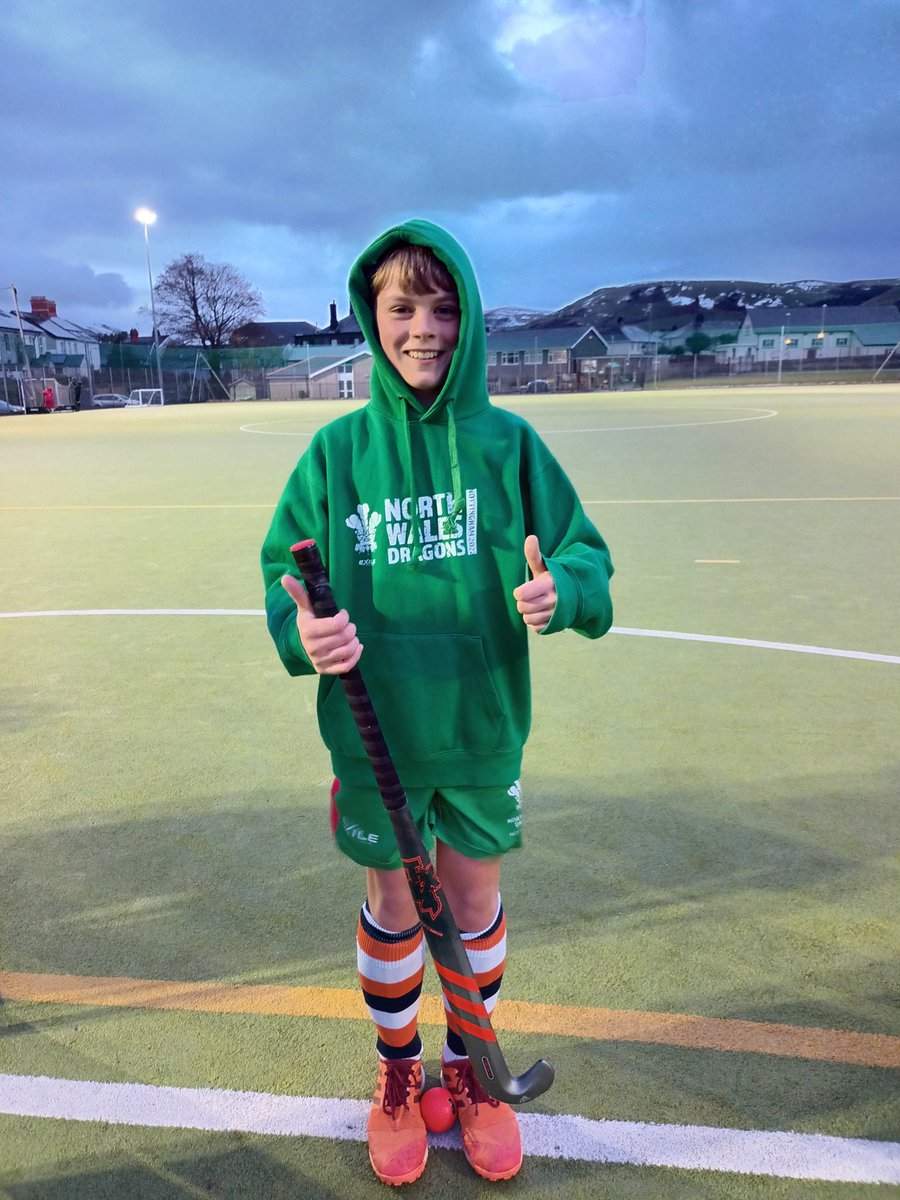 Congratulations to Eric on his selection to North Wales under 13 boys! Off to Nottingham in June <a href="/UKLionsHockey1/">UK Lions Hockey</a> #orangearmy