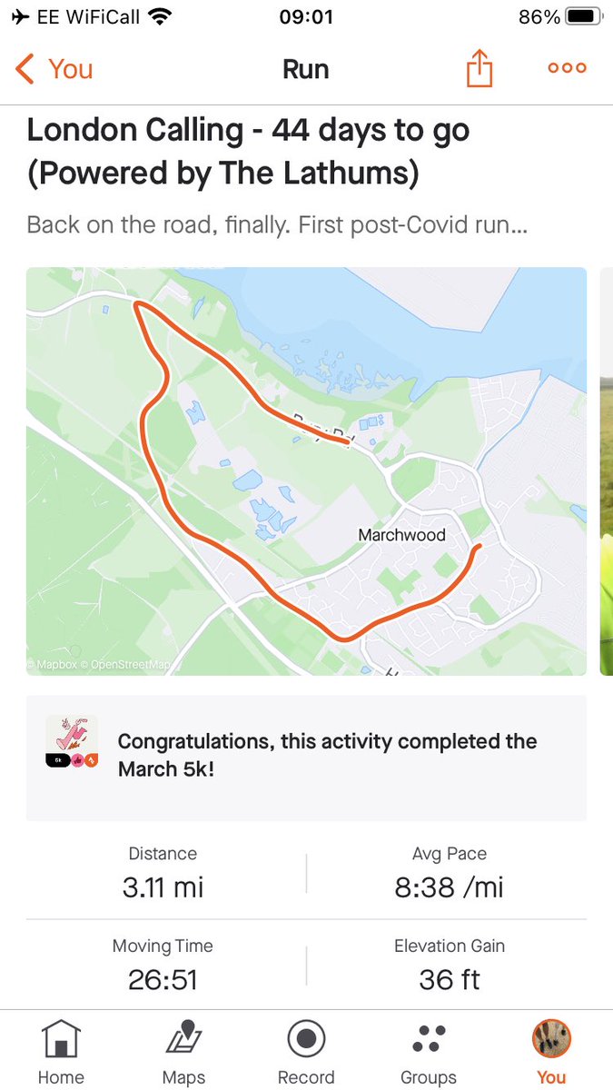 fat_jogger's tweet photo. Covid, be gone! Finally back on the road, but another week and a half lost…
But, we’re back on it. Lets go!!!
#UKRunningChat #LondonMarathon #running https://t.co/6VYDkH8wLz