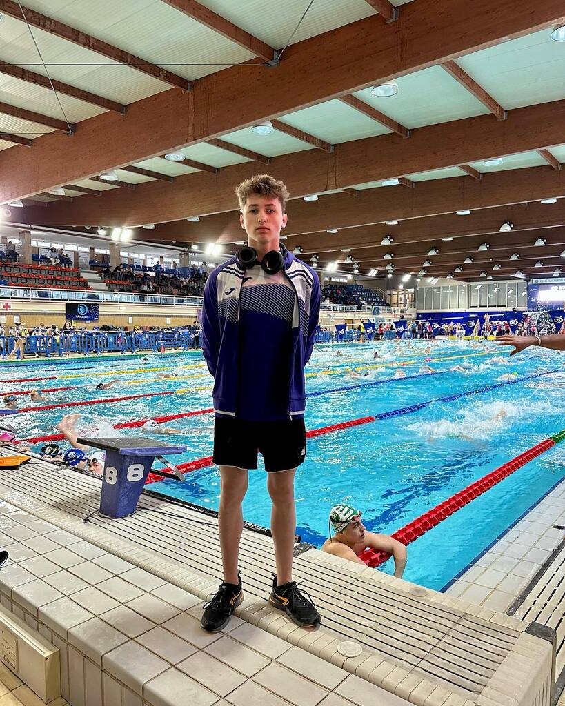 natacastilla's tweet photo. Hoy debuta en su primer Campeonato de España nuestro nadador Darío Marcos Garcia. 

Nadará alrededor de las 11:00 en la prueba de 50 metros mariposa. Serie 4 calle 6 https://t.co/JDlIg6WJ4u https://t.co/ROFCouDjII
