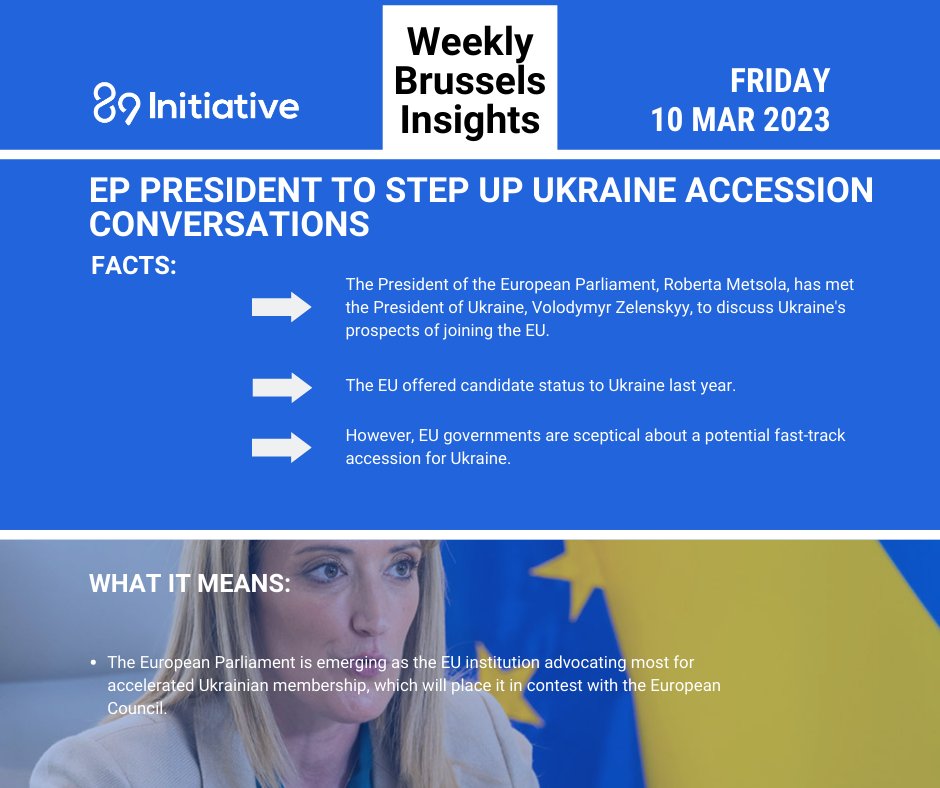 89initiative's tweet photo. Hello! 
We hope you had a great week - perhaps our Brussels Insights will make it even better. https://t.co/XCFIKjrEE5