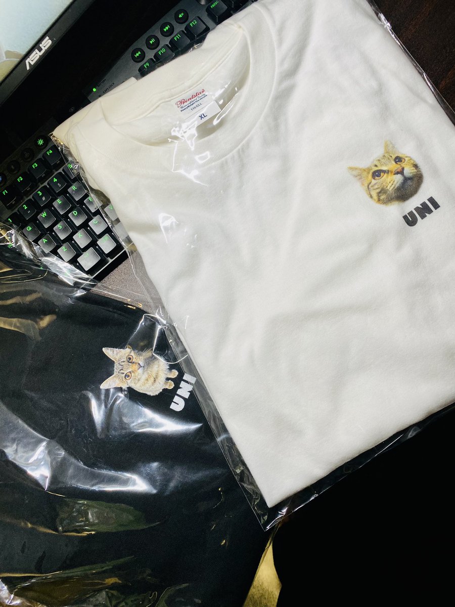 かぱおとグッズ遂に出たぞ( ‘ᾥ’ )
サンプル届いたけどどれもかなりイイ
みんな、この2週間しか販売されないからな
今を逃すな

記念に、抽選でXL白パーカーかXL白シャツを1名ずつにプレゼント！(柄は3種あるよ)
条件: RT &amp; どの柄のパーカーorシャツが欲しいかをリプで書いてね
〆切: 3/14 22:00