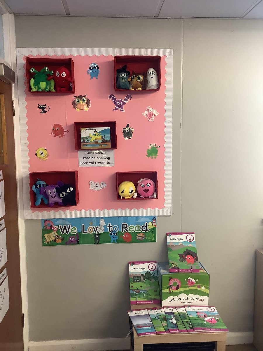 Barmston Village Primary School celebrated with Monster Phonics on World Book Day 2023! We can see lots of our amazing multi sensory resources in the classroom which are great for making learning engaging and effective! #learning #phonics #classroomresources