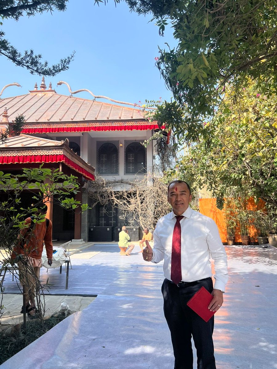 Rabindra_JLC's tweet photo. I and an entire Nepal is forever grateful &amp; indebted to the love &amp; grace bestowed upon us by ⁦@SadhguruJV⁩ for the historical establishment &amp; consecration of Ling Bhairavi Devi in Nepal, followed by Bhairavi Utsav in Tundikhel. Over 28,000 spectators attended the event. https://t.co/ETcRzTYOWW