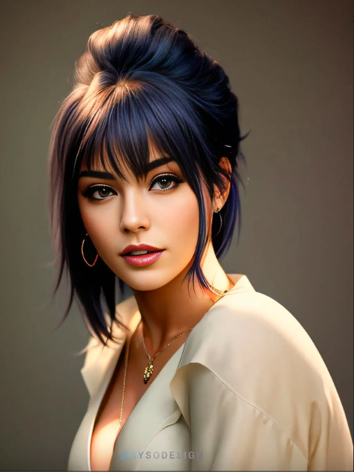 Good morning! 🪴

Light blueberry hair color!🫐
.
.
.
#aimarchart #bluebarry #bluebarryhair #bluebarrystyle #aiart #aiartcommunity #aiartwork #aiartist #aiartists #aiartgenerator #aiartistcommunity #aiartlove #generativeart #generative #sysodesign