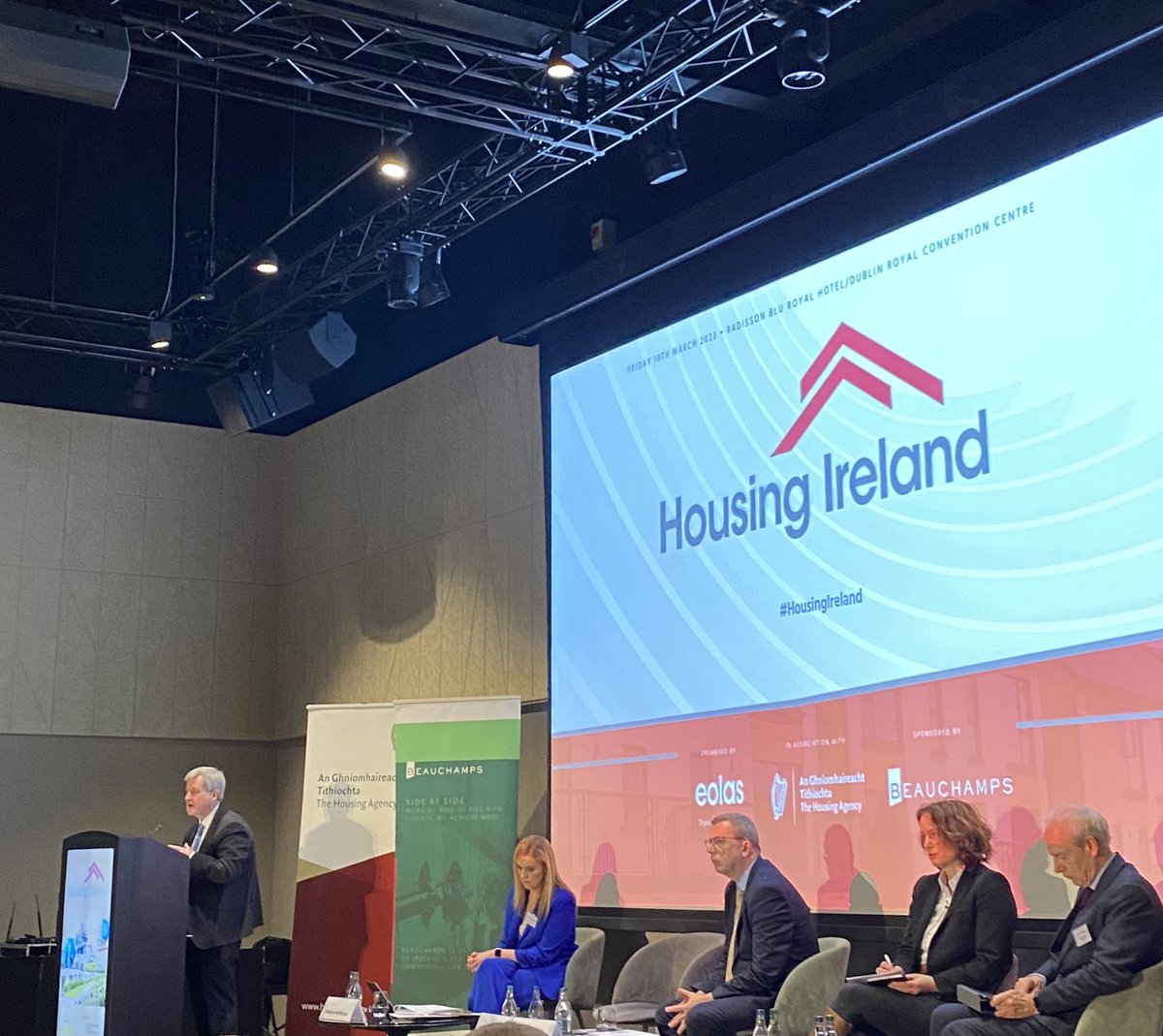 swjoconnor's tweet photo. #HousingConference opened by Minister ⁦@kodonnellLK⁩ from ⁦@DeptHousingIRL⁩. Visit the ⁦@super_homesIrl stand to hear how we are retrofitting local authority and housing bodies homes https://t.co/M6A0QIWZZO