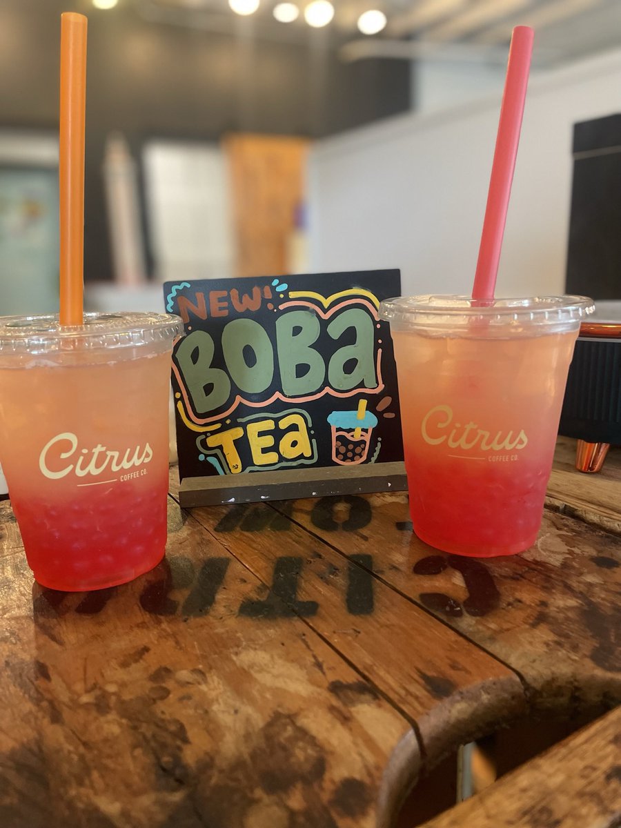 TheCitrusTower's tweet photo. Strawberry Lemonade Boba https://t.co/z7JJR8s3Km