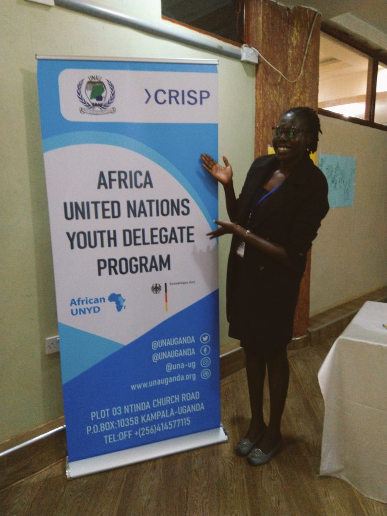 DinahAchola's tweet photo. Happy to finally start my journey as a United Nations Youth Fellow together with 19 other amazing young Ugandans who are invested in driving change in their communities. 
Gratitude to @UNAUGANDA for making this possible . 

#SDGs #YOUTH #education #innovation https://t.co/6Zr23GSeHY