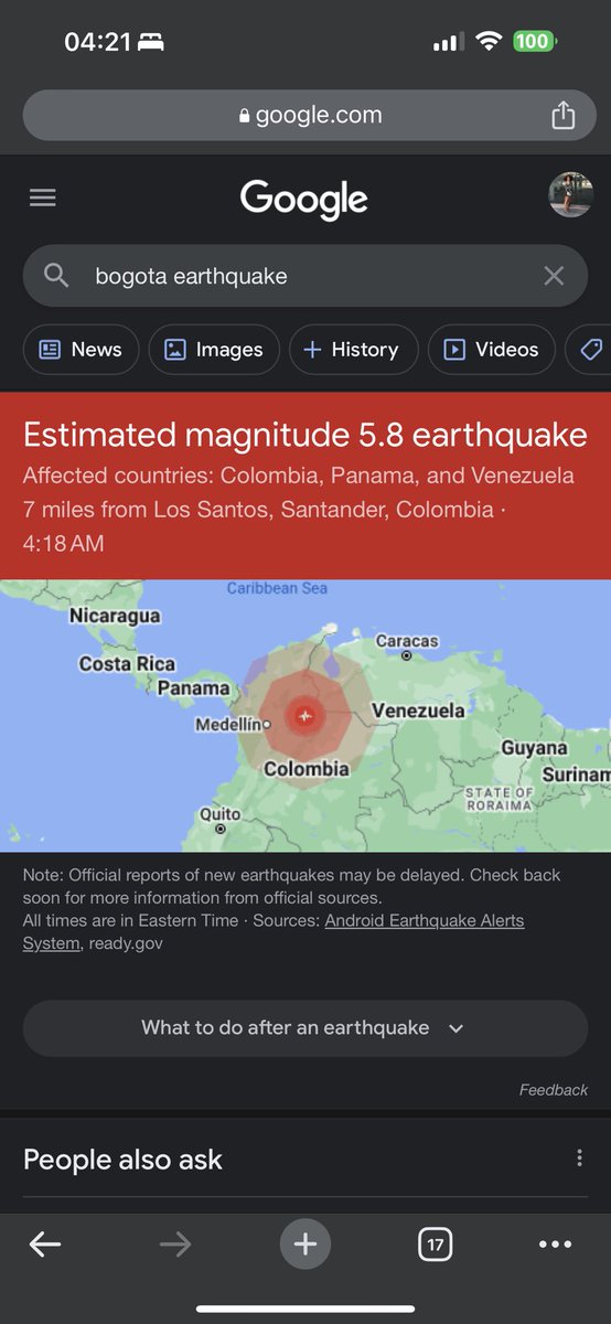 AzulBlackRizos's tweet photo. I just experienced my first earthquake not even 5 mins ago. I woke up TO THE BED ROCKING and everything swaying.... I'm on the 13th floor 😭 https://t.co/aE6WUCCw1g