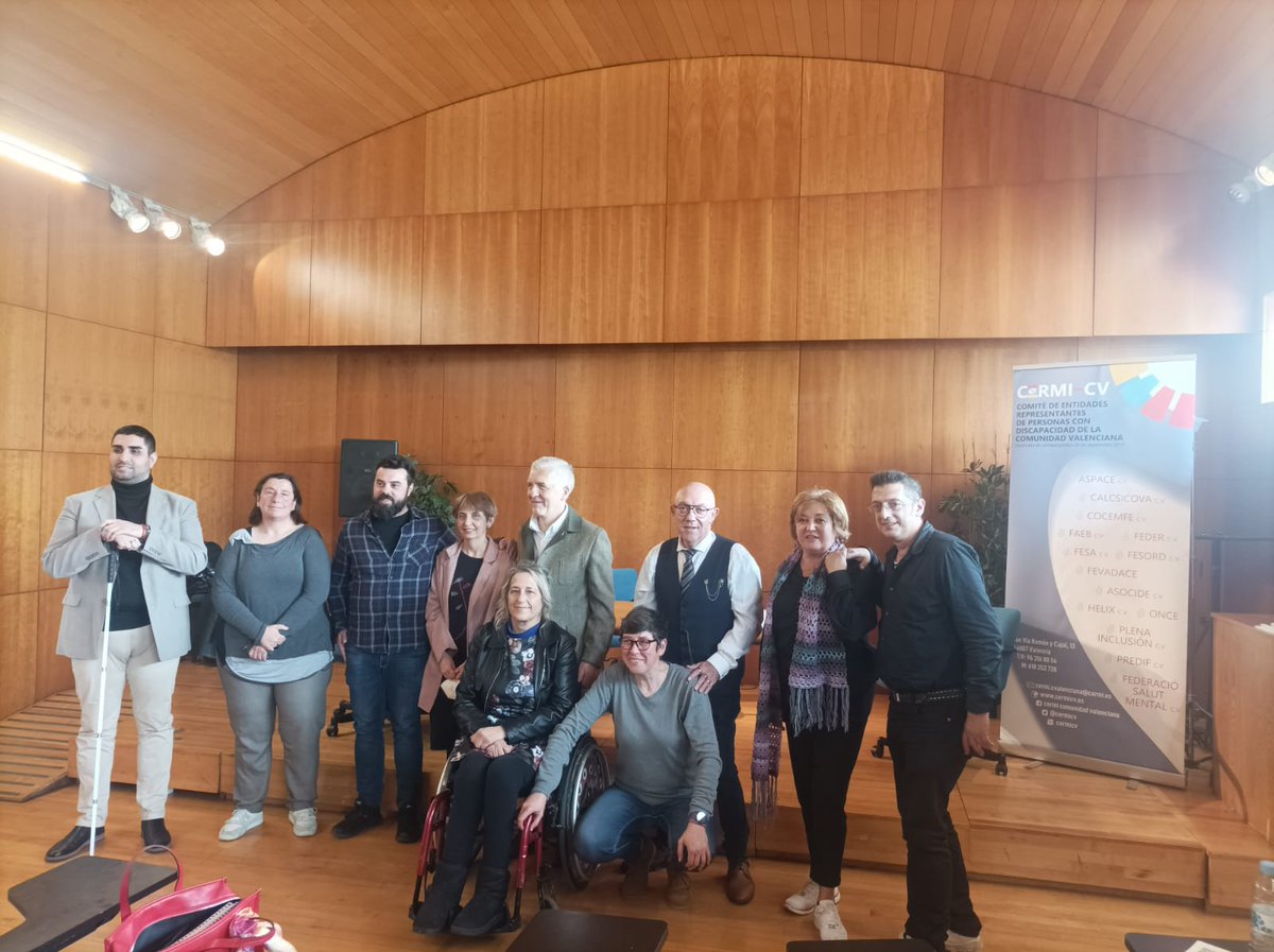 Cermi_Estatal's tweet photo. CERMI CV se reúne con la candidata de UNIDES-PODEM a la alcaldía de Valencia para presentarle las propuestas para la inclusión de las Personas Con Discapacidad y sus Familias en su programa electoral a las elecciones locales
https://t.co/NuQQ6bcoEr
@CERMICV https://t.co/88tPeRdbEM