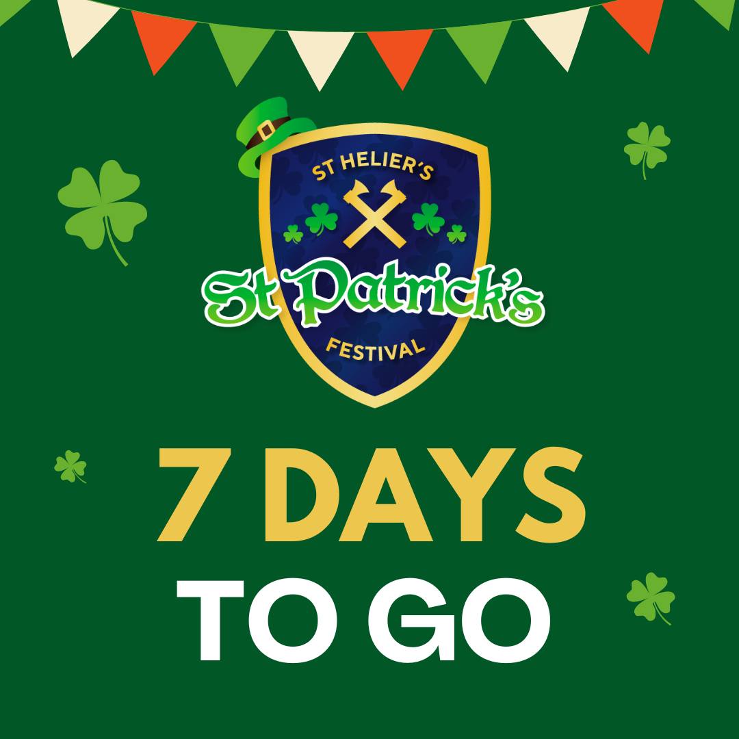 StHelierJsy's tweet photo. And there's just one week to go until #StHelier's St Patrick's Festival returns to Parade Gardens! 🍀🍀
Friday 17th to Sunday 19th March. #PoSH #PoSHEvents @StHelierEvents https://t.co/NF4DseF72s
