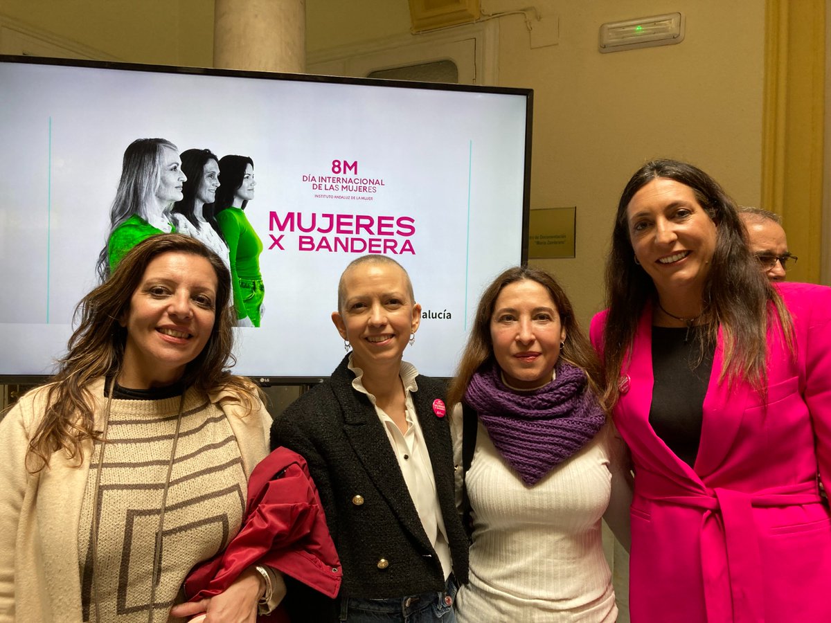 AMECOOP_'s tweet photo. #AMECOOP acudió el acto del Día Internacional de las Mujeres organizado en Sevilla por el Instituto Andaluz de la Mujer, en representación de las empresarias y cooperativistas de Andalucía

#8M #8M2023 #DiaInternacionalDeLasMujeres #coop #igualdad #IAM @IAMJunta @onumujeresESP https://t.co/iSXjHTqcxK
