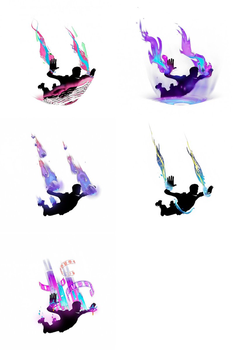 SeaDarkYT's tweet photo. #Fortnite | • 📌🔥 NOVOS rastros de queda, emoticons e sprays! Adicionados na atualização (v24.00) para a nova temporada: Capítulo 4 - Temporada 2. https://t.co/Ua9t7u3lBh