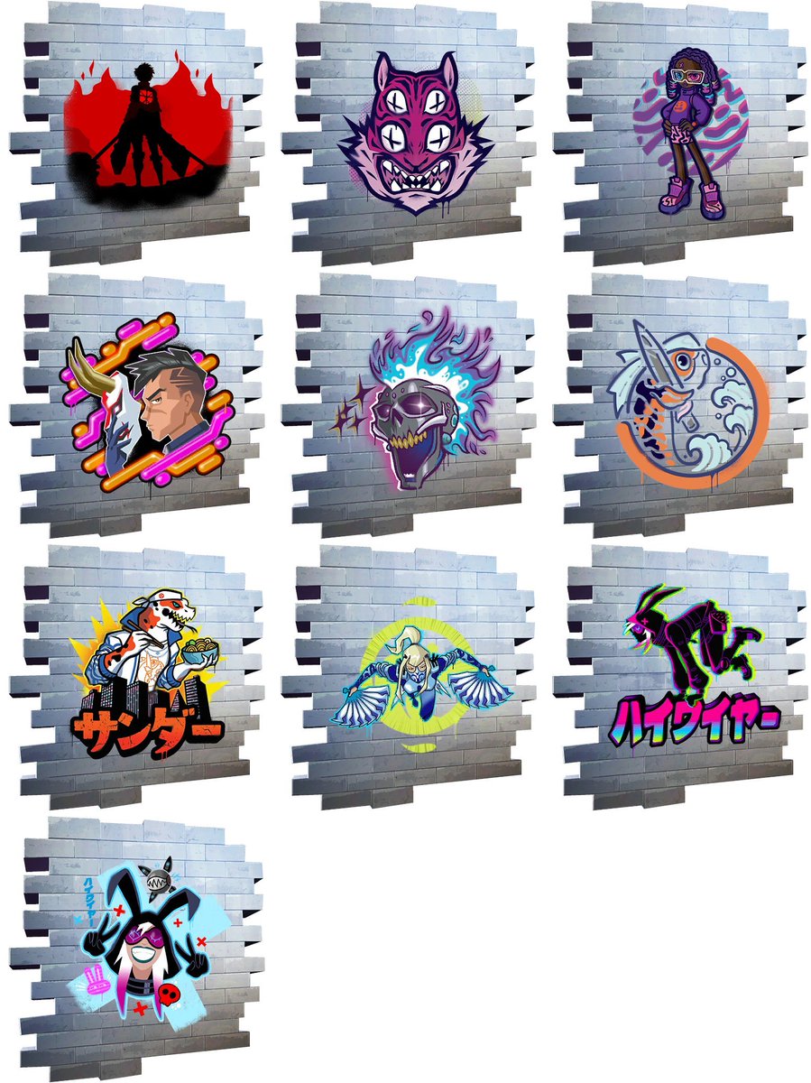 SeaDarkYT's tweet photo. #Fortnite | • 📌🔥 NOVOS rastros de queda, emoticons e sprays! Adicionados na atualização (v24.00) para a nova temporada: Capítulo 4 - Temporada 2. https://t.co/Ua9t7u3lBh