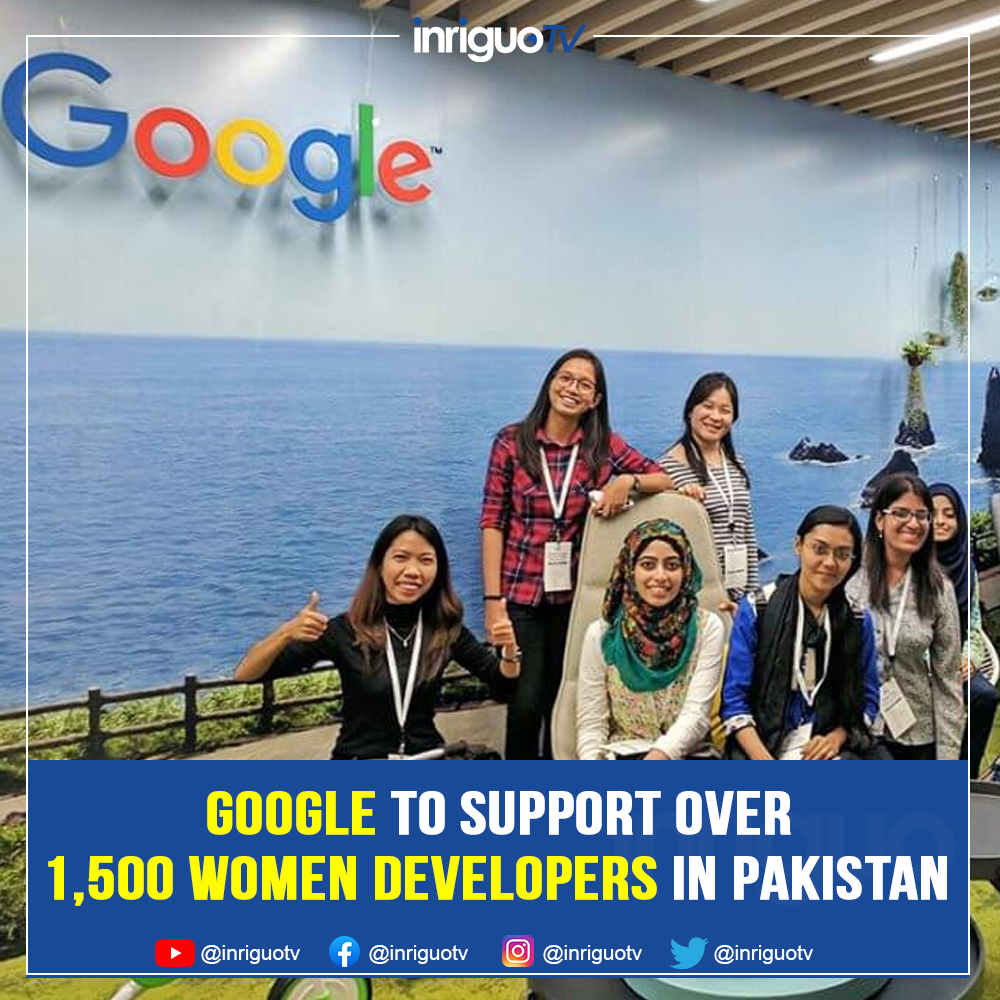 inriguotv's tweet image. Google is organizing seven Women Techmakers (WTM) events in Pakistan this year to support and empower more than 1,550 women developers across five cities.
#Google #WomenDeveloper #Develpers #InriguoTv #InriguoTvNews #News #LatestNews