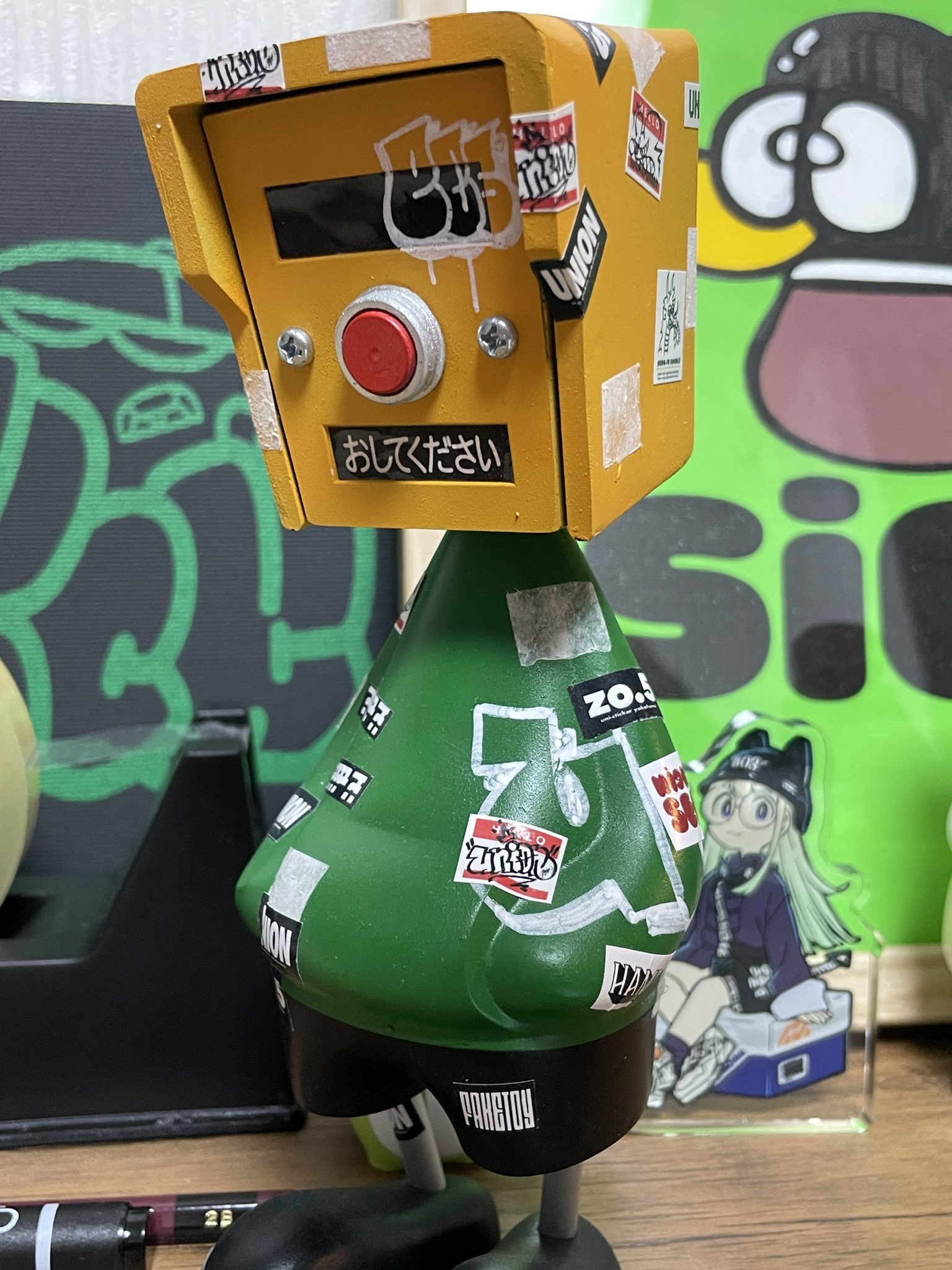 FAKETOY WALKER2 フィギュア インディーズトイ デザイナーズトイ-