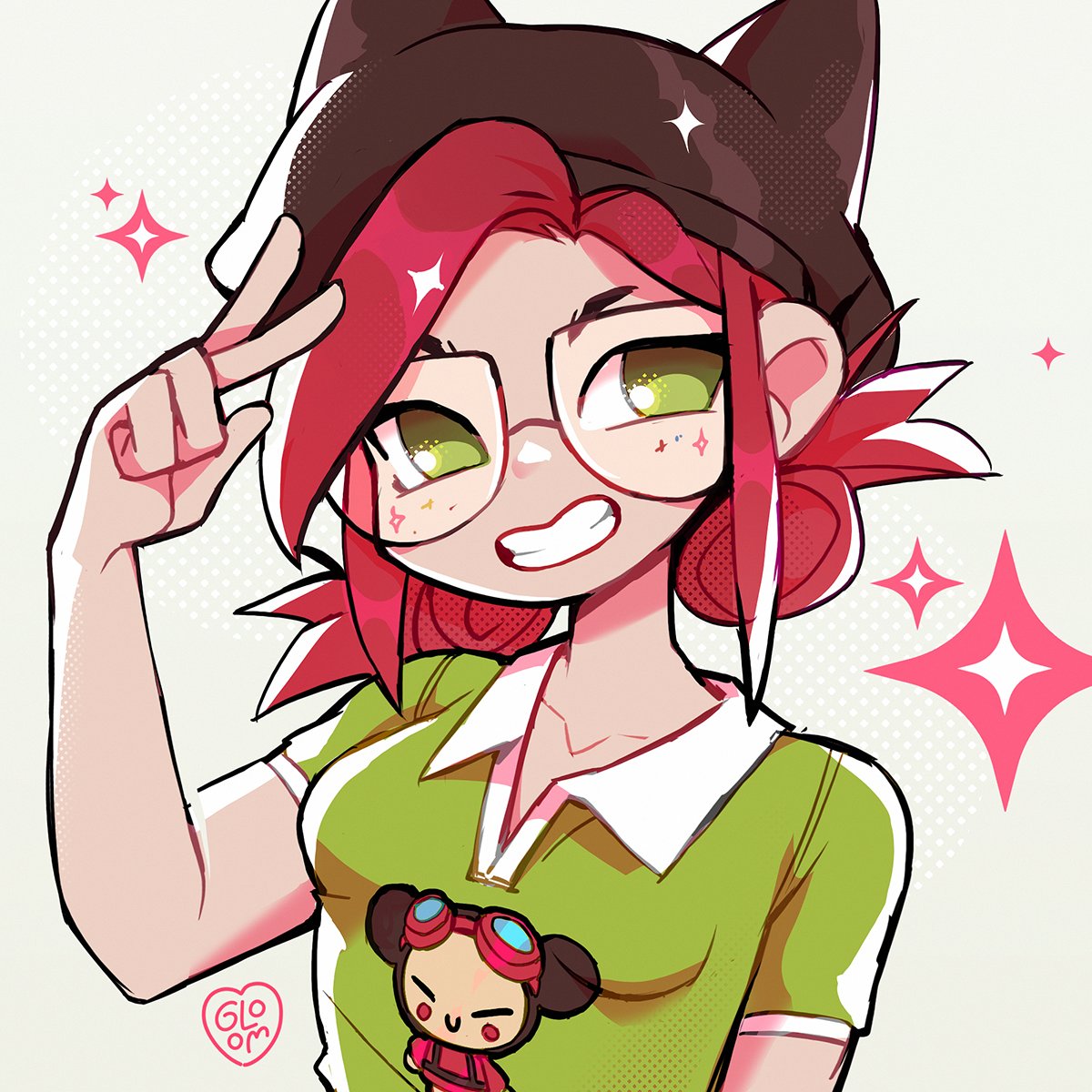 「my 2000s pucca shirt <3 」|gloomyuu 💙 🇺🇦 💛のイラスト