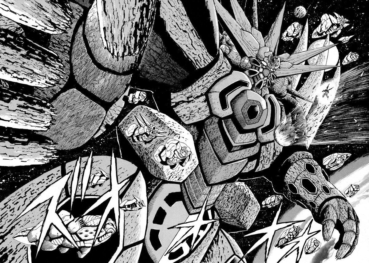 Zenon1744747's tweet image. Change! Getter Emperor!

Time of Awakening Days when we reunite Passing days won&apos;t lead by🎵 🎶
Let&apos;s make a sound fight of your lives 
#GetterRobo #GetterRoboArc