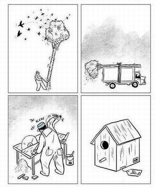 La lógica humana...