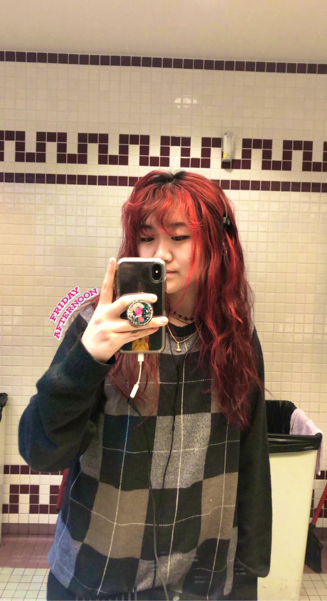 irmtou's tweet photo. january hair was such a power move omfg why did i dye it dark again💀 https://t.co/hIjDU53uOS