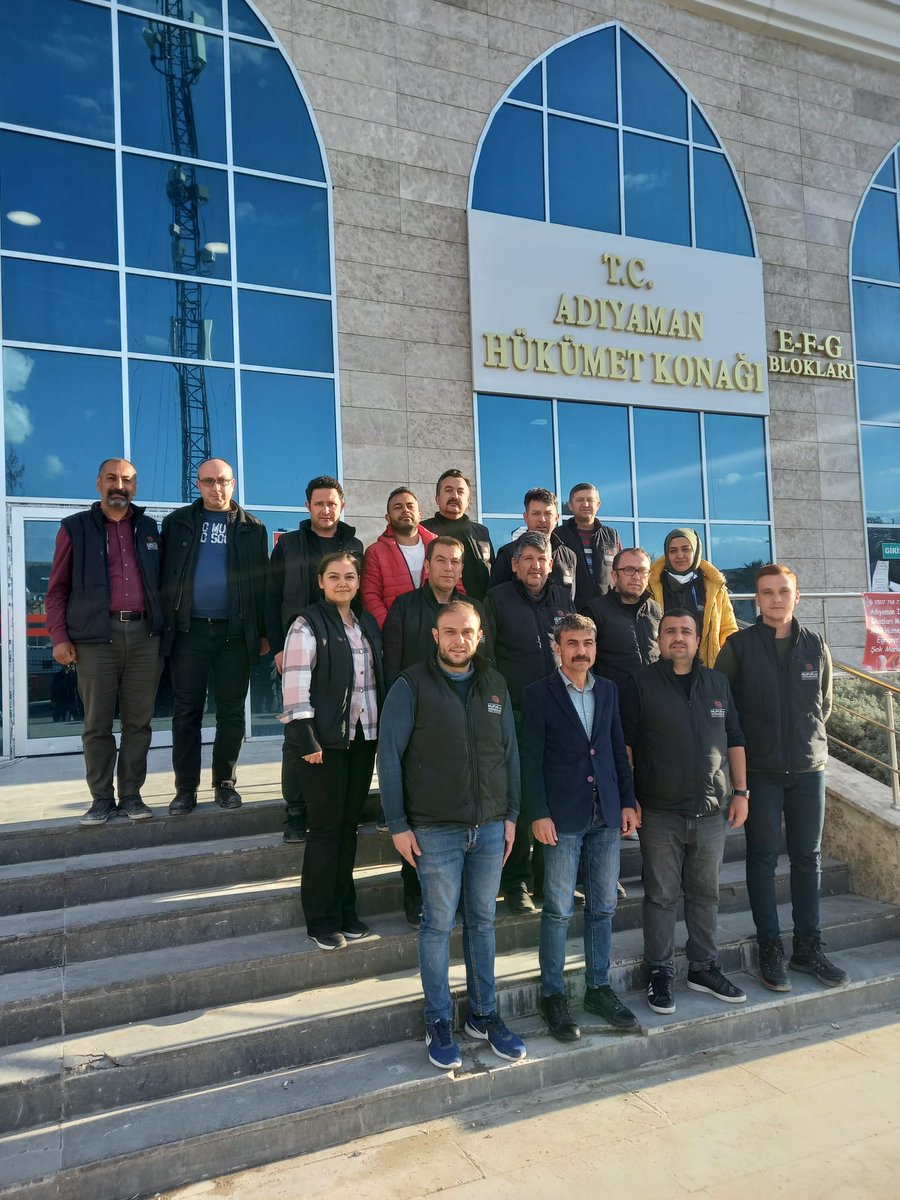 25.02.2023 den bu yana görevli olduğumuz Adıyaman' da vatandaşlarımıza hizmet etmenin ve meslektaşlarımıza destek olmanın gururunu yaşadık ve bugün itibariyle Afyonkarahisar' a biraz da hüzünlü döndük.
<a href="/kubrayigitbasi/">Doç. Dr. Kübra Güran Yiğitbaşı</a> 
<a href="/sefikaygol/">Şefik AYGÖL</a> 
<a href="/E_tanyeri/">Erkan TANYERİ</a> 
<a href="/TCNufus/">Nüfus ve Vatandaşlık İşleri Genel Müdürlüğü</a> 
#HayatınızınHerAnında