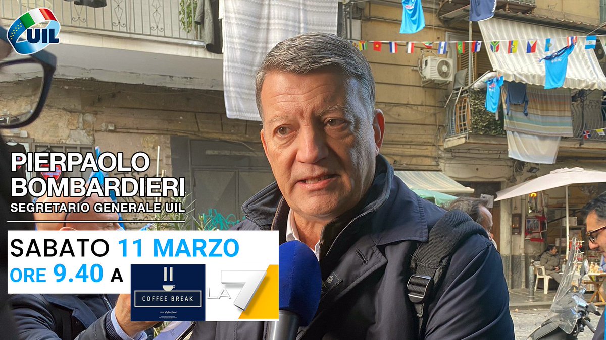 Domani mattina, a partire dalle ore 9.40, siamo su <a href="/CoffeeBreakLa7/">Coffee Break</a>. Vi aspettiamo.