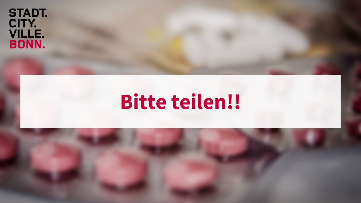 Die Stadt sucht dringend Besitzer*in eines Medikaments, das am 9. März in der Linie 66 gefunden und in der Wache GABI abgegeben wurde. Das Mittel wird für die Behandlung von HIV-1 eingesetzt und kann bei einer verzögerten Einnahme zeitnah zu größeren Komplikationen führen. (1/2)