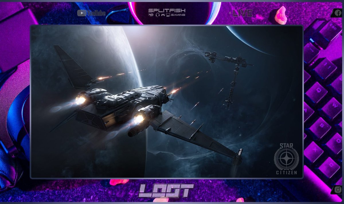 SplitfishGaming's tweet photo. TODAY LIVESTREAM @ TWITCH 

STAR CITIZEN  -  3.18 HYPE - From Zero to Hero

LIVE 18.00 CET @ TWITCH

►►► https://t.co/CmQIzUmeJF

Keep Fragging !

#sc #starcitizen #spacerig #simrig #splitfishgaming #simcockpit #FRAGFX #shark #PIRANHA #Controller #gaming #lootdrink #Livestream https://t.co/rbzesrAmIz