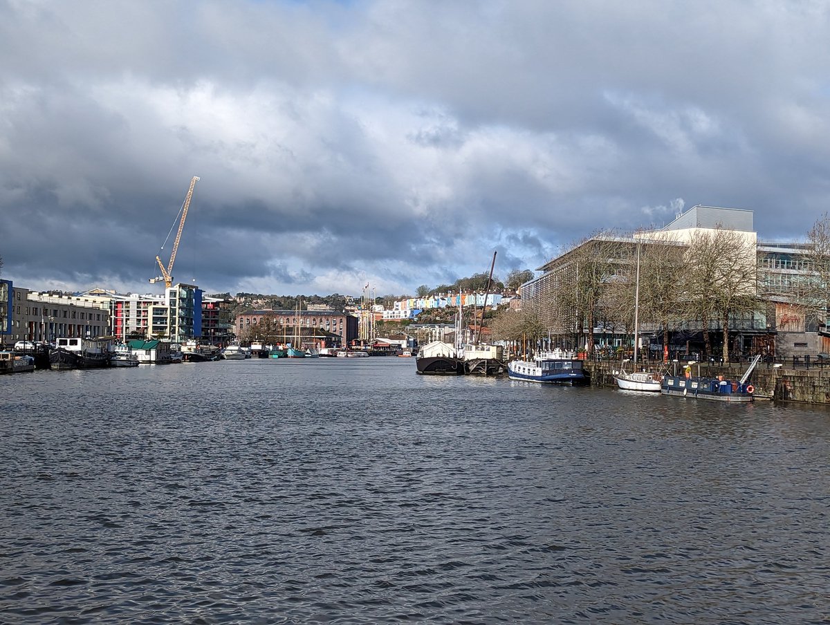 Morning! From snowy/sunny Bristol