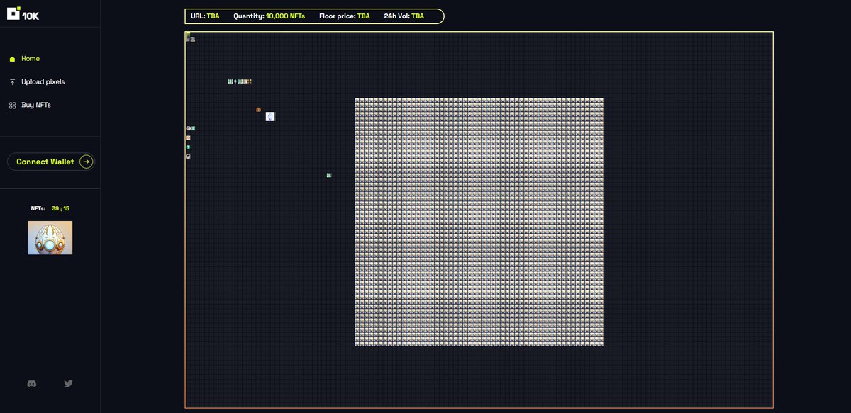 10kNFTverse's tweet photo. 👉Upcoming #OCULES NFT collection Public Mint 

- Total supply: 53*53 pieces = 2809 NFT pixels in the center of @10kNFTverse map.
- Mint price: TBA
- Method: Whitelist &amp; Public mint

Website: https://t.co/abl1uc5WsI

(1/3) https://t.co/RtK9TfeVso