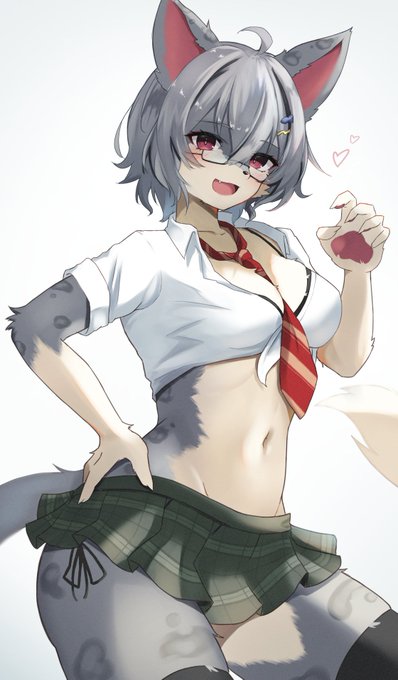 skebにてクライアント様のキャラクターを描かせて頂きました!大きいけもっぱいを描くの本当に楽しかったです・・・💕ご依頼ありがとうございましたっ 