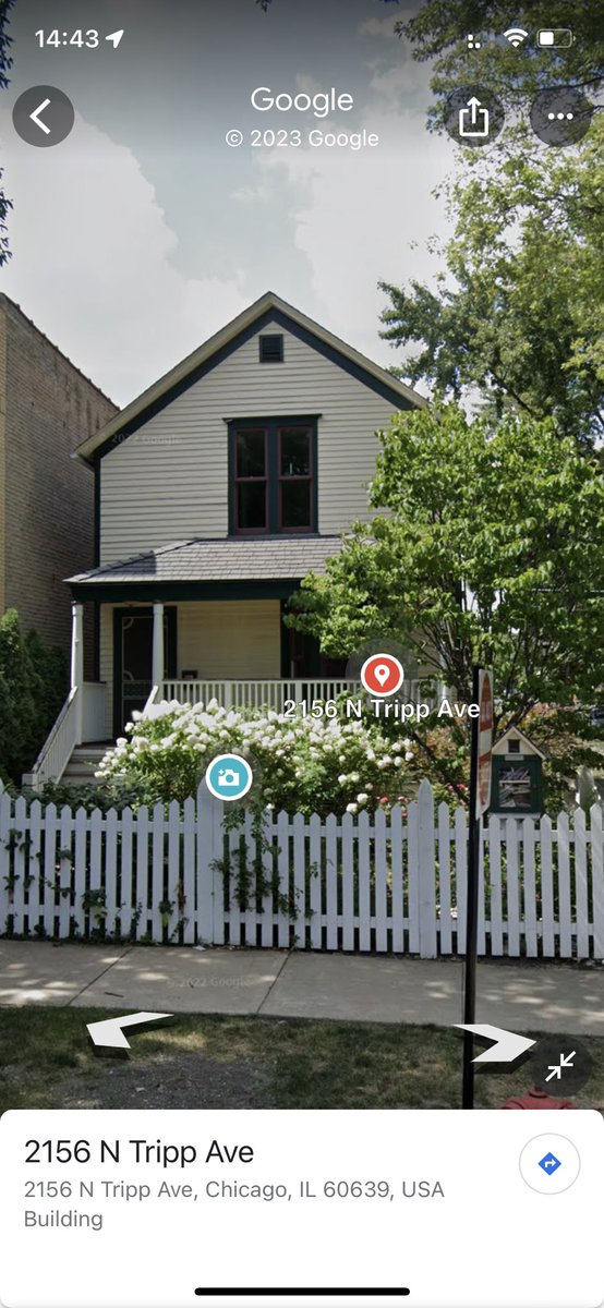 Kryptorare5942's tweet photo. OMG! Look where Google maps take us when you put in ‘2156N North Tripp Avenue, Chicago, IL, USA’. This address is mentioned in @WaltsVault_NFT 😱invitation letters. Feeling nostalgic looking at the art, music &amp; overall treatment @Cohl_world It looks like we ard in for a surprise! https://t.co/m6c6LOA2Mj
