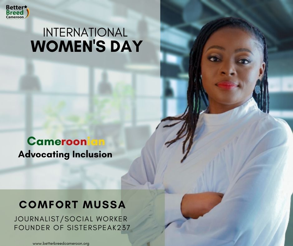 'Our hope is for a Cameroon that is truly inclusive of all persons where no one is left behind because of their gender or impairment' says @ComfortMussa
#internationalwomensday #IWD23 #womeninspiringwomen #womenvoice #womenadvocate #EmbraceEquity