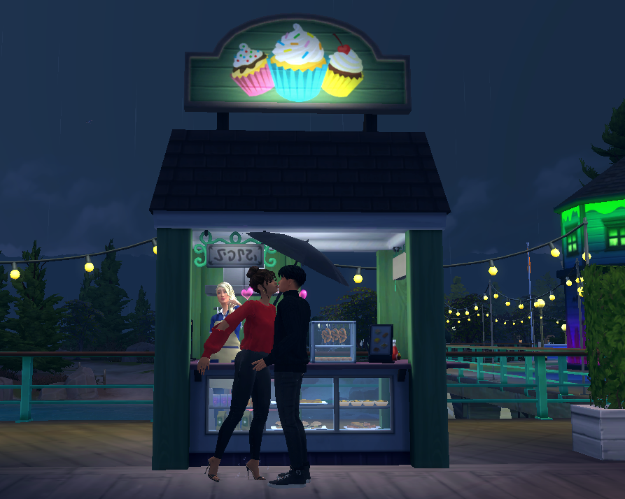SecretSimmerWW's tweet photo. First kiss under his umbrella
#TheSims #photobomb https://t.co/CNPjYxvOGX