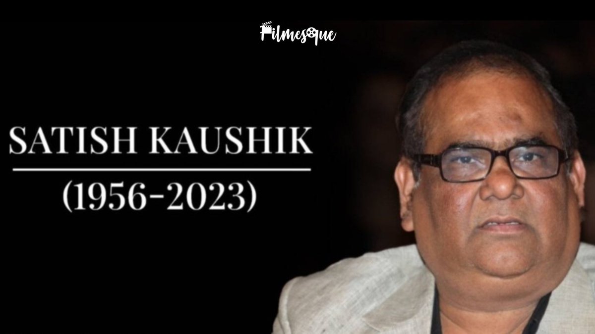 FilmesqueDU's tweet photo. #Remembering 
Satish Chandra Kaushik, was an Indian actor, director, producer, comedian, and screenwriter.He will be remembered for his versatile performances across different mediums. Our thoughts are with his family, friends and admirers. 
#SatishKaushik #Filmesque https://t.co/1TQ0XHqf9q