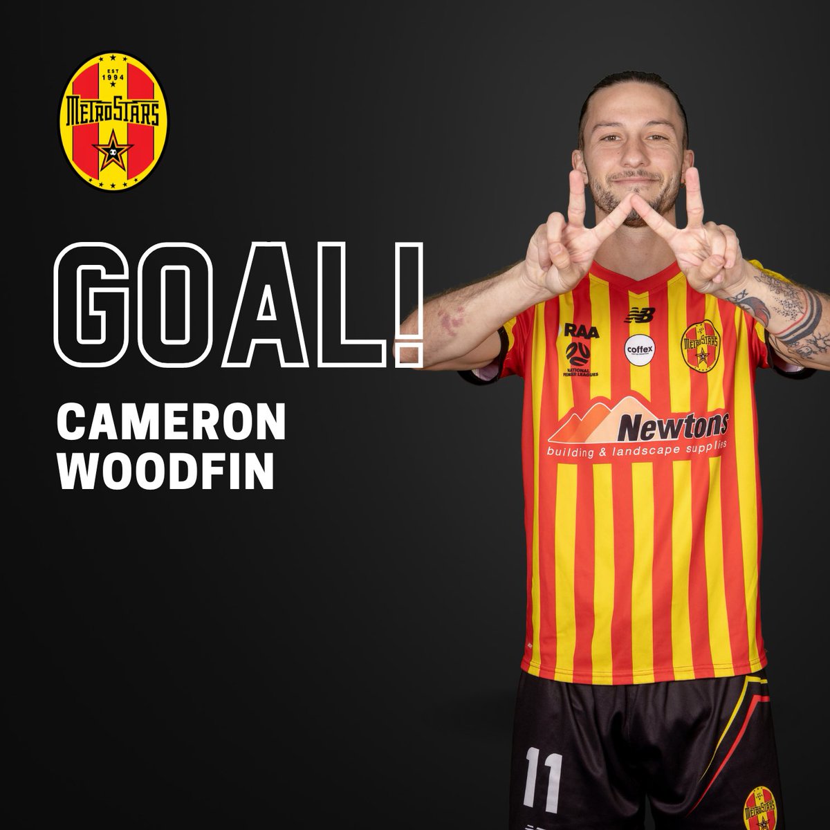 NE_MetroStars's tweet photo. ⭐彡[ɢᴏᴀʟ]彡⭐

42 mins - Croydon equalise then Cameron Woodfin gives us the lead again! 

Croydon 1 MetroStars 2 

#RAANPLSA #MetroStars #Twenty23 https://t.co/b55siLslrE