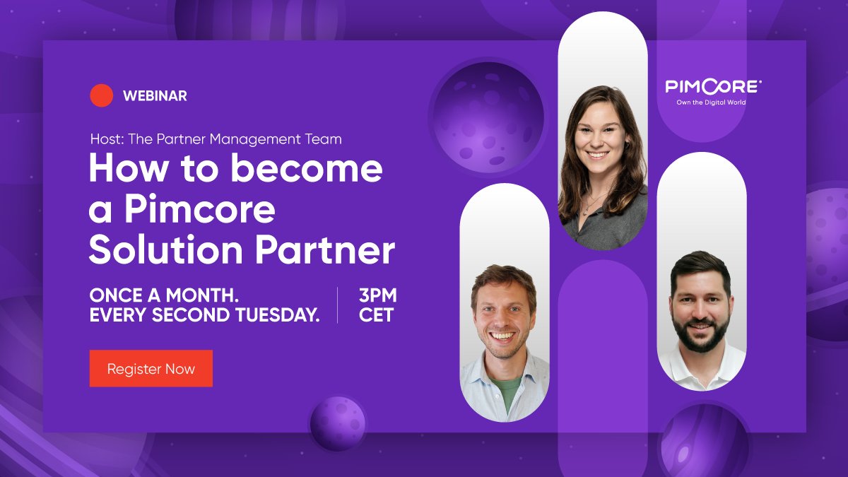 pimcore's tweet image. Providing unique digital solutions to clients is your passion? A relationship with Pimcore could take you to the moon and beyond 🚀 Find out what&apos;s in for you - register now:
pulse.ly/qmagv4qgcn

#pimcore #pimcorepartner #webinar