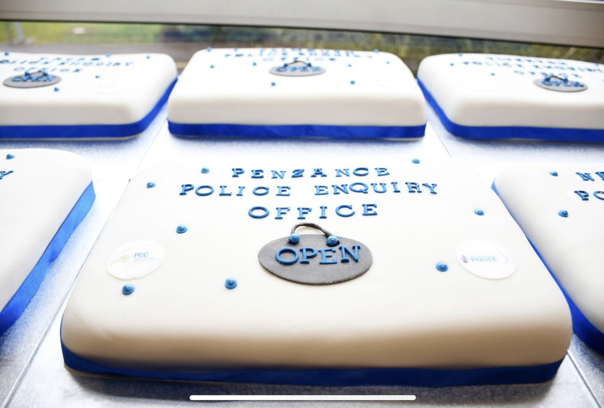 We are on the road today and tomorrow visiting reopened front desks at #NewtonAbbot, #Truro, #Falmouth, #Penzance, #Bude and #Tiverton. The Commissioner will also be announcing new locations for investment. <a href="/DC_Police/">Devon & Cornwall Police</a> <a href="/FalmouthPolice/">Falmouth and Helston Police</a> <a href="/PenzancePolice/">Penzance Police</a> <a href="/TruroPol/">Truro, Perranporth and Tregony Police</a> <a href="/NewtonAbbotPol/">Newton Abbot Police</a>