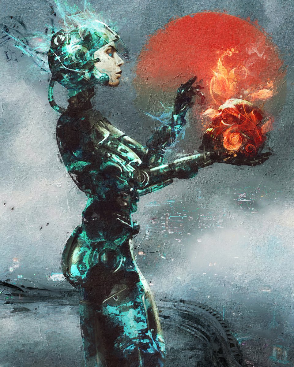 Good morning! ☕️
Today is the mint day! 👀
"End of humanity" collected by dear <a href="/infiltrat0r/">Sorin</a> last year! 💎