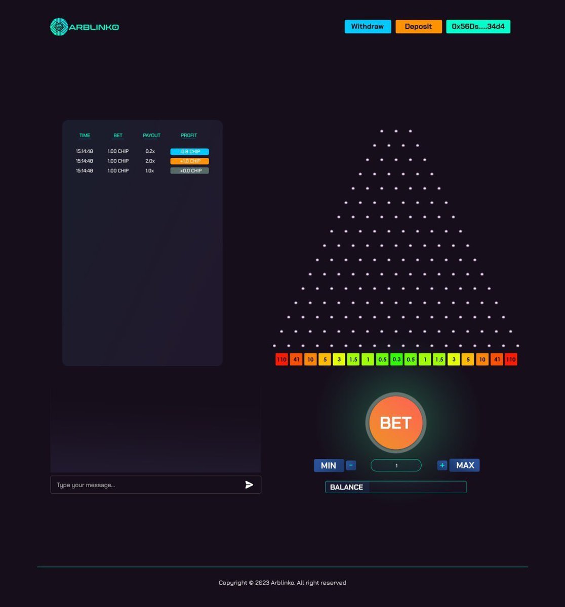 🎮 Play Arblinko and win big🎲
👉 Join now at test.arblinko.com
🥇 1st prize: $100
🥈 2nd prize: $50
🥉 3rd prize: $30
🥳 4th prize: $20
🏆 The player with the most chips wins! Simply record and reply with your video.Don't miss out on this chance to win!
#Arblinko #Arbitrum