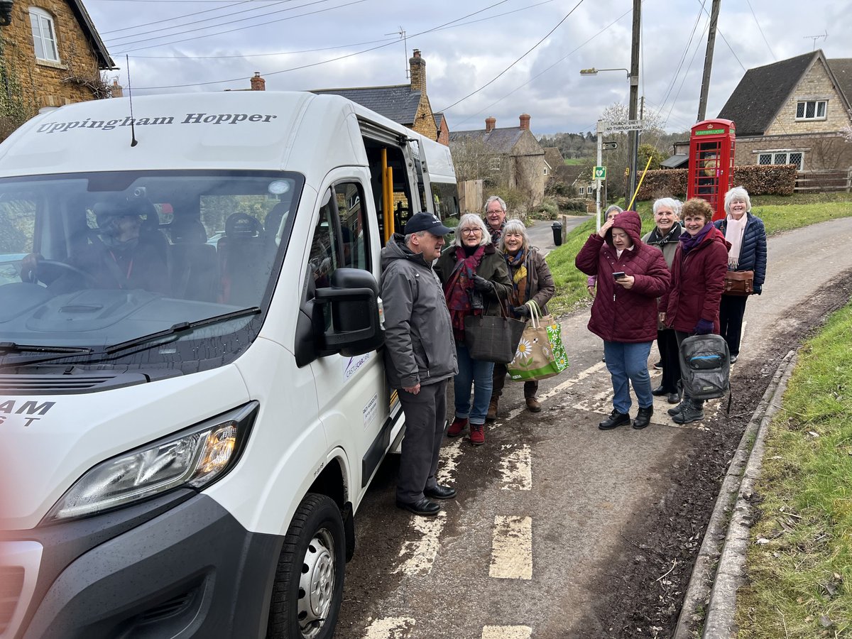 The Uppingham Hopper Community Bus service is cancelled today March 10th due to snow. Apologies to all prospective passengers.