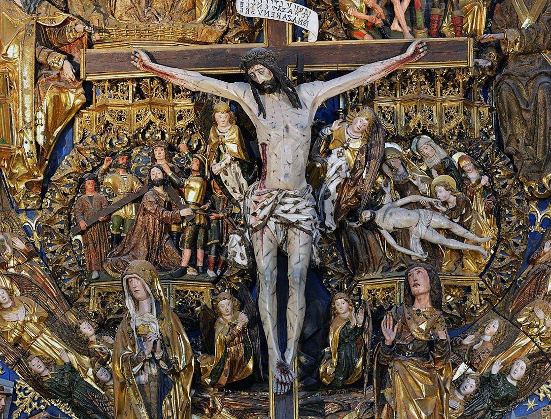 MonteCalvario's tweet photo. 🕯CULTOS | Quinto día del Septenario Doloroso en honor a Santa María del Monte Calvario. #CofradíasMLG

V Dolor: La Crucifixión de Jesucristo 

⛪️ Ermita del Monte Calvario 
📆 Viernes, 10 de marzo.
⏰ 17:30h.

《Stabat Mater dolorosa Iuxta crucem lacrimosa, Dum pendebat filius》 https://t.co/QmNZ5eJRg9