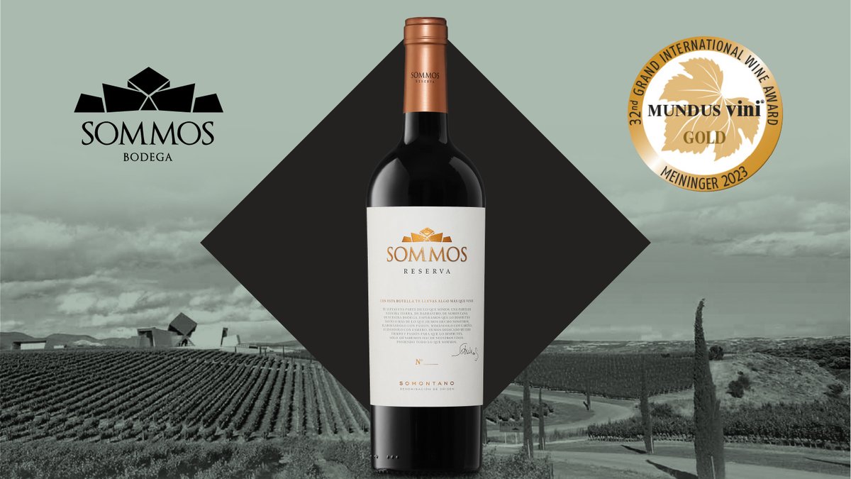 Sommos Reserva 2018 se hace con la Medalla de Oro en Mundus Vini 2023 #wine #winelover #vino <a href="/BodegaSommos/">Bodega SOMMOS</a> 🥇 #MundusVini <a href="/DOSomontano/">DO Somontano</a>  #Somontano #wein #vin #vini sobrelias.com/sommos-reserva…