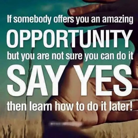 bsg_interns's tweet photo. Food for thought this Friday morning 💭

Saying NO is easy! Grab every opportunity while you can! 🙌

Happy Friday All. Wishing you a wonderful weekend ahead 💫 https://t.co/YFljdwfe5p
