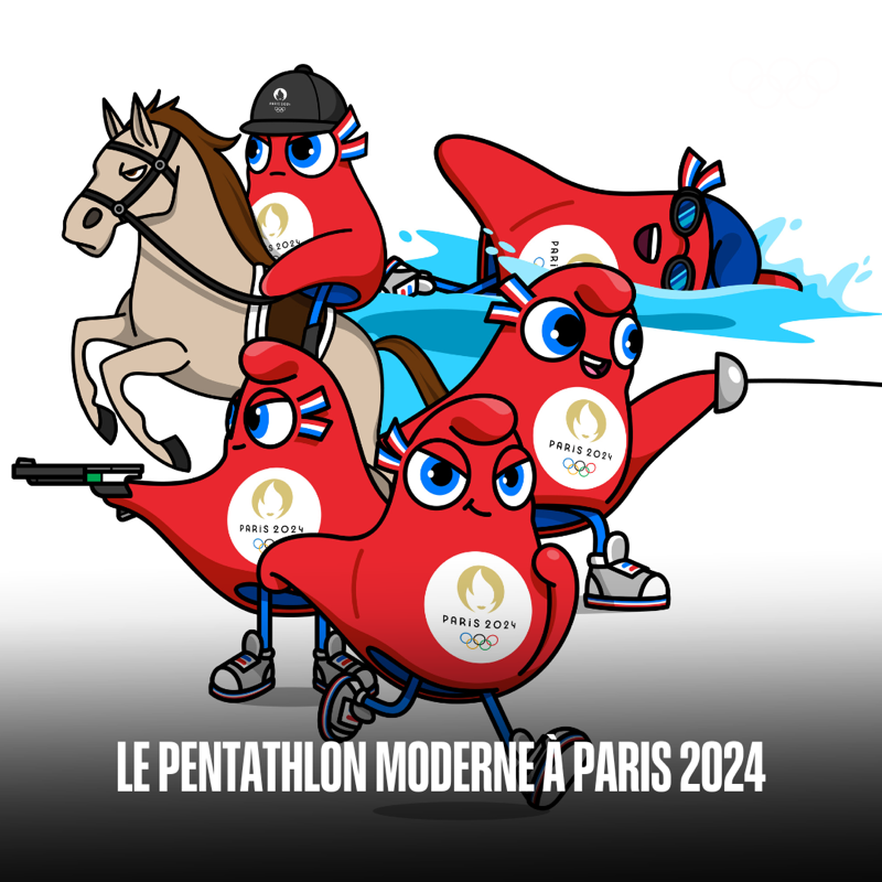 jeuxolympiques's tweet photo. La Coupe du monde de pentathlon moderne se déroule en ce moment au Caire ! Quelles sont vos connaissance de la discipline ? 🤔

Voici tout sur ce sport et comment le voir à @Paris2024 ! 👇

@WorldPentathlon @FFPentathlon